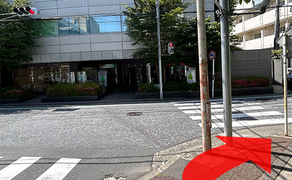 東急田園都市線「梶が谷駅」からのアクセスのイメージ画像です